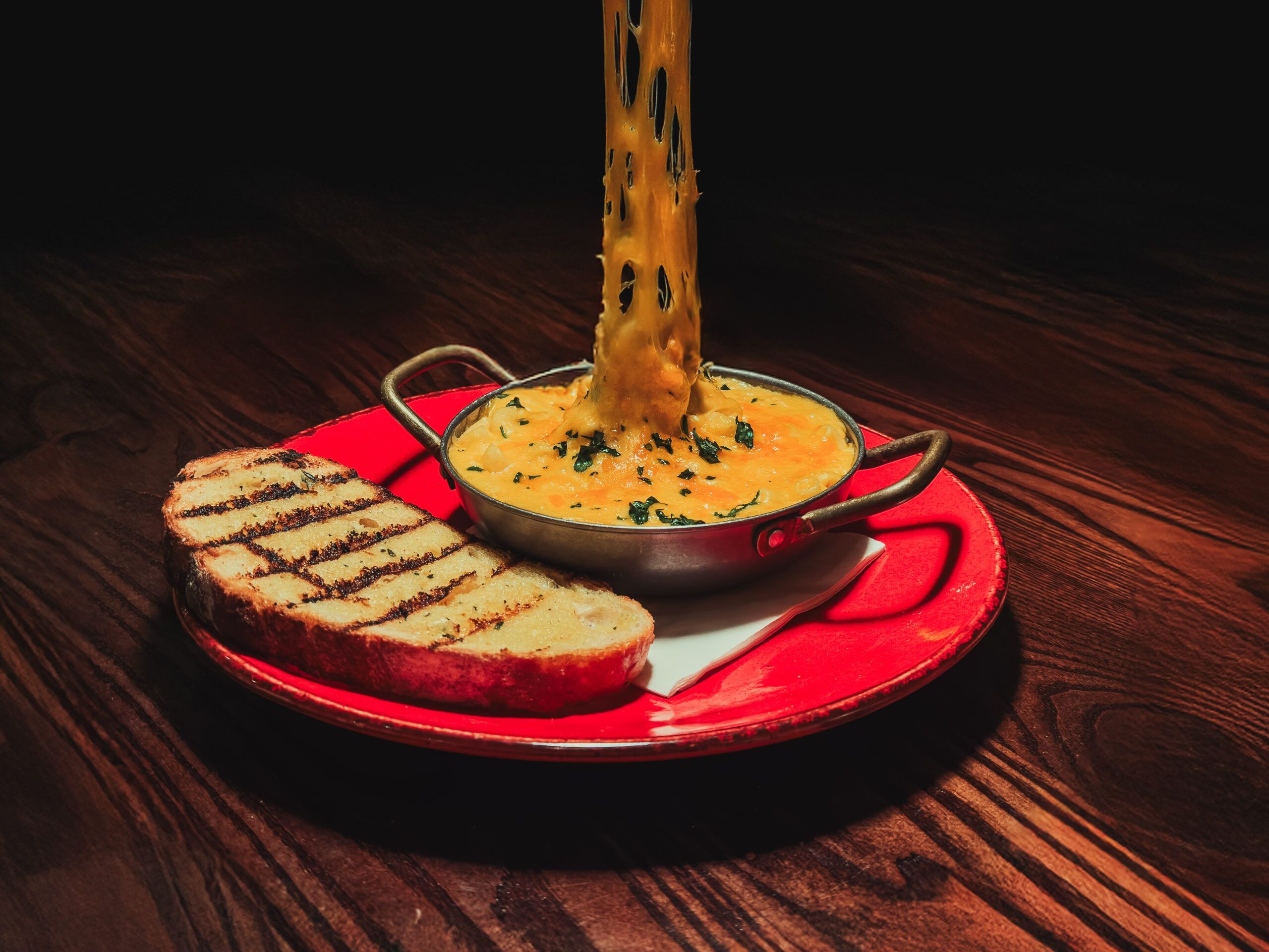 Macaroni cheese prepared by the chefs at Palominos Restaurant