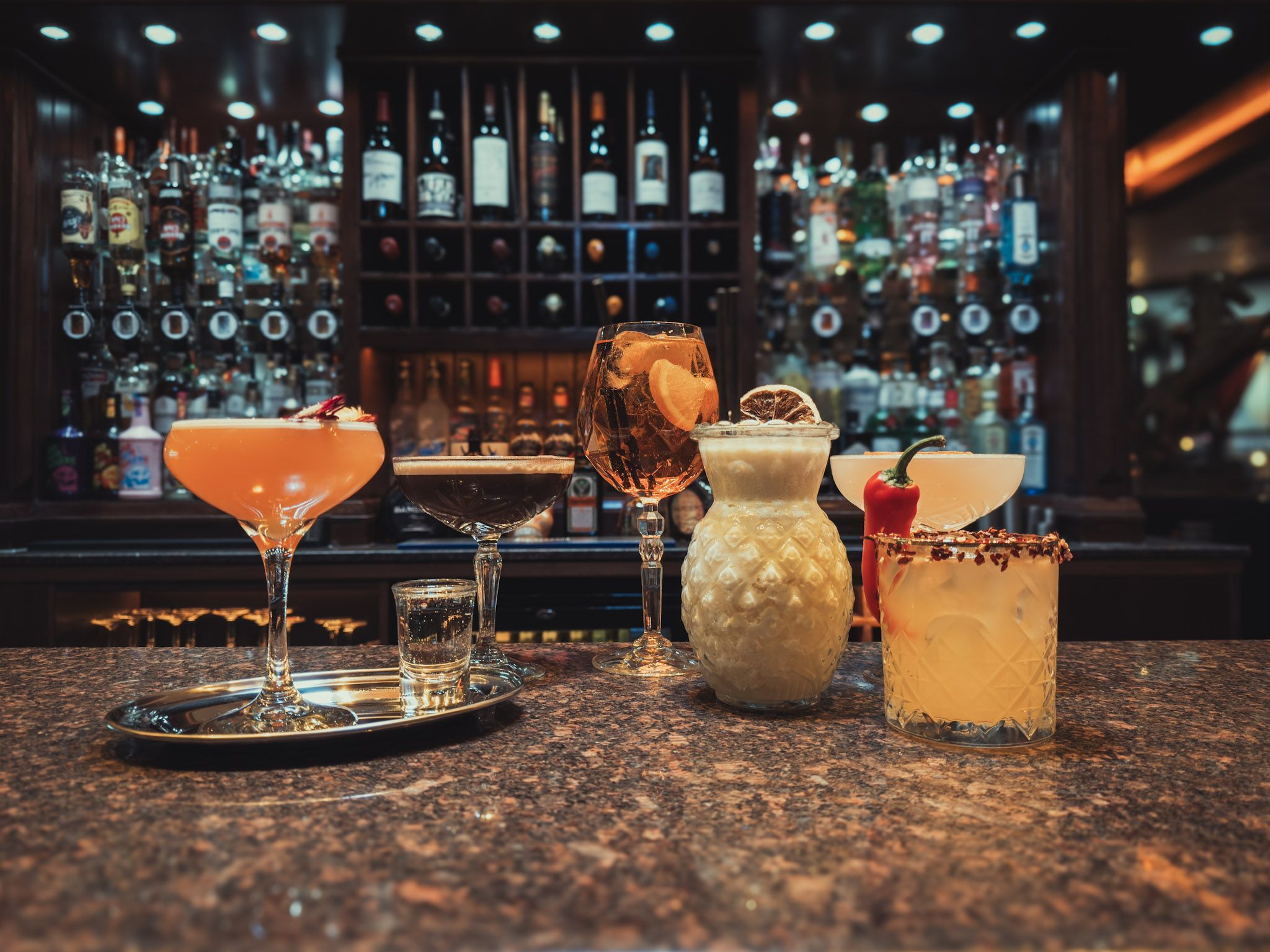 Cocktails at Palomino's Restaurant
