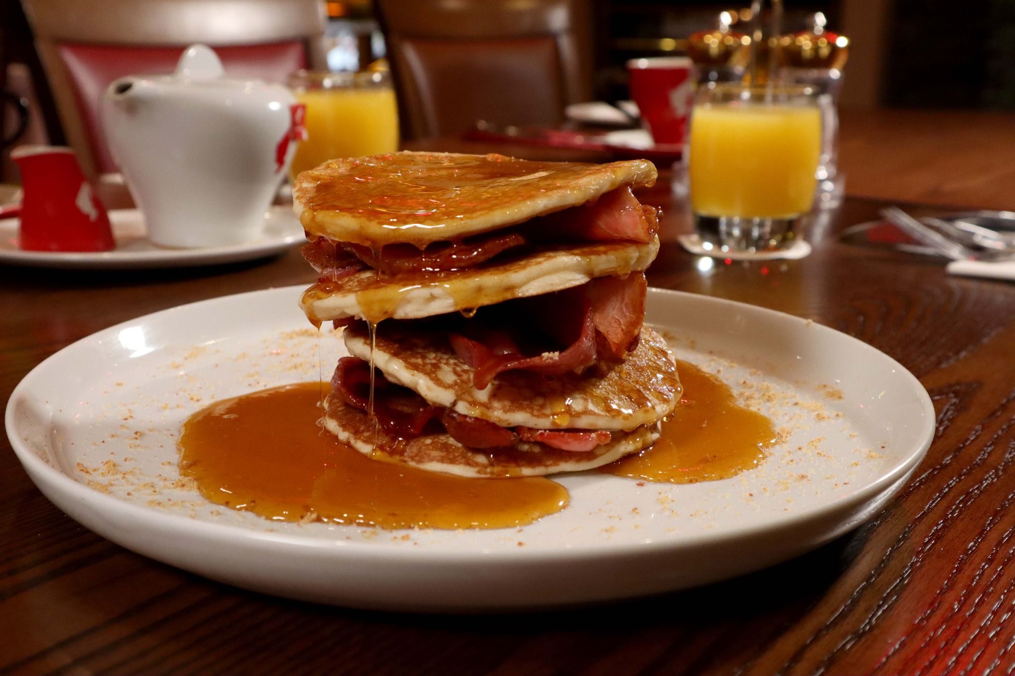 Pancakes at Palomino's